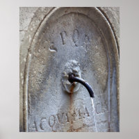 Antiker römischer öffentlicher Wasserbrunnen