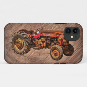 Antiker roter Traktor Case-Mate iPhone Hülle
