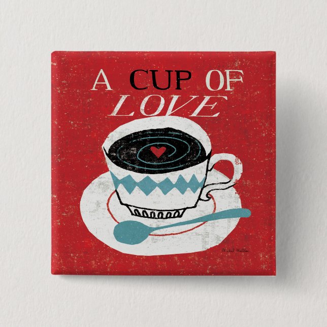 Antiker Schreibtisch - Kaffee Button (Vorderseite)