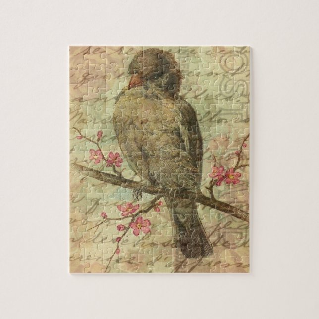 Antiker Spatz Puzzle (Vertikal)