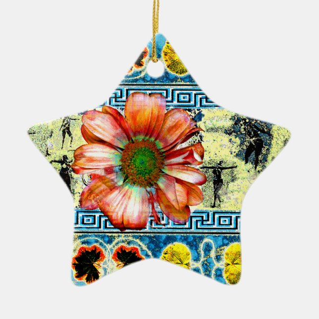 Antiker Tanz Keramik Ornament (Vorne)