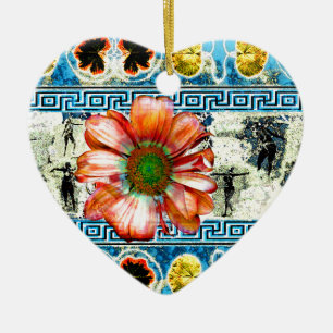 Antiker Tanz Keramik Ornament