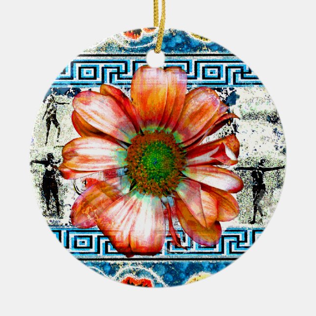 Antiker Tanz Keramikornament (Vorne)