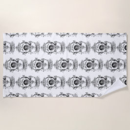 Antiker Tauchsturzhelm Strandtuch