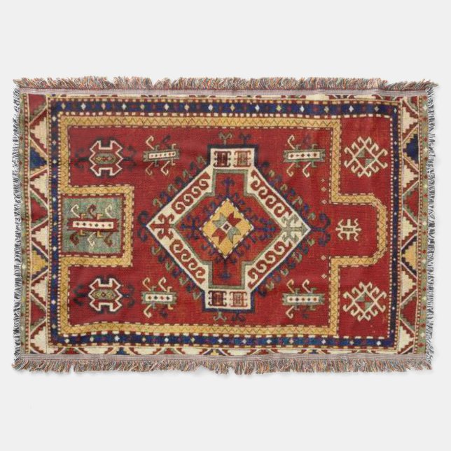 Antiker Teppich Decke (Vorderseite)