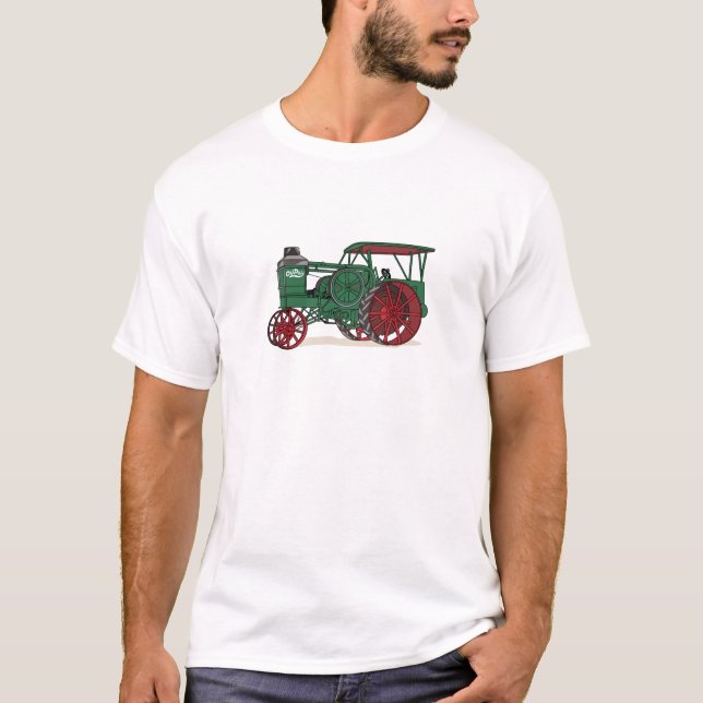 Antiker Traktor T-Shirt (Vorderseite)