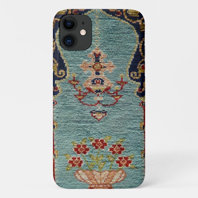 Antiker türkischer Rug Kilim Teppich Case-Mate iPhone Hülle (Rückseite)