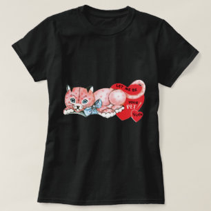 Antiker Valentinskatze T-Shirt