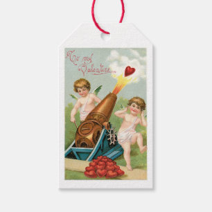 Antiker Valentinstag Cupid Herz Geschenkanhänger