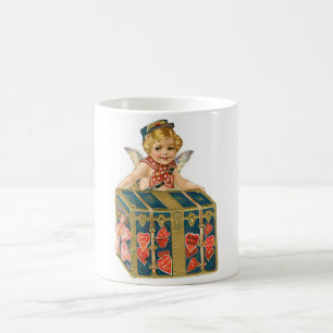 Antiker Valentinstag Kaffeetasse