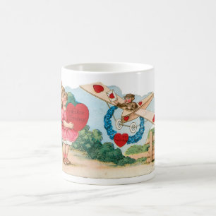 Antiker Valentinstag Tasse