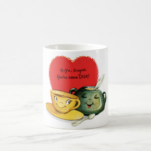Antiker Valentinstag Tasse