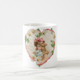 Antiker Valentinstag Tasse