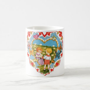 Antiker Valentinstag Tasse