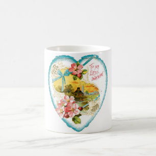 Antiker Valentinstag Tasse