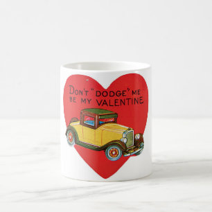 Antiker Valentinstag Tasse
