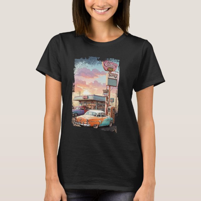 Antiker Vater-Tag T-Shirt (Vorderseite)