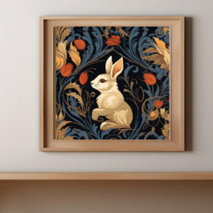 Antiker viktorianischer Hase  Poster