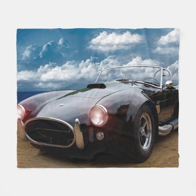 Antiker Wagen Fleecedecke (Vorderseite (Horizontal))