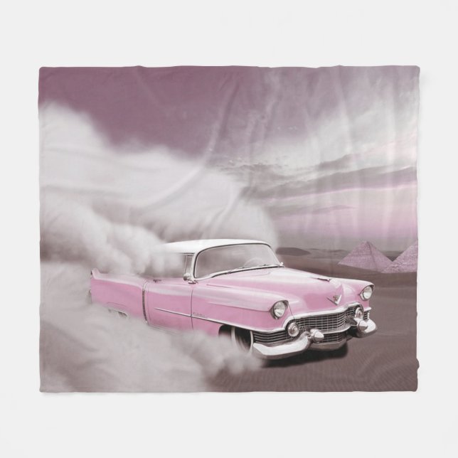 Antiker Wagen Fleecedecke (Vorderseite (Horizontal))