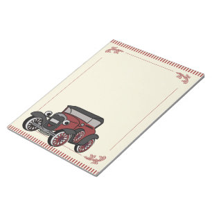 Antiker Wagen Notizblock