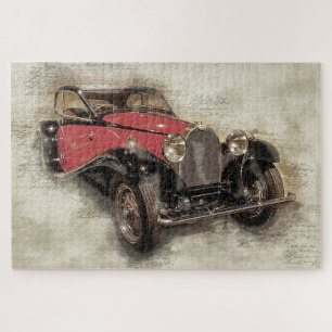 Antiker Wagen Puzzle