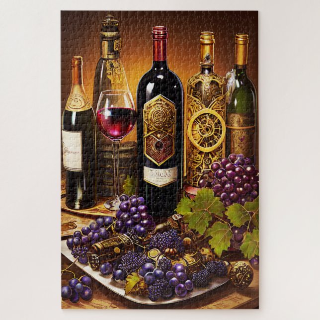 Antiker Wein Puzzle (Vertikal)