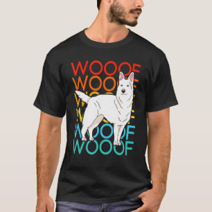 Antiker Weißer Deutscher Schäferhund T-Shirt
