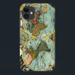 Antiker Weltkarten-Vintager Kugel-Kunst Iphone Case-Mate iPhone Hülle<br><div class="desc">.</div>