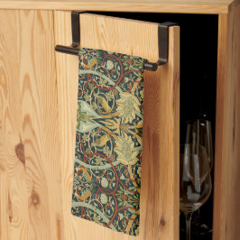 Antiker William Morris Bullerswood-Teppich   Geschirrtuch