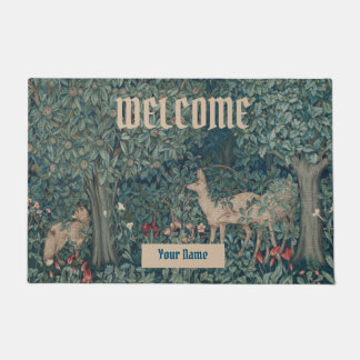 Antiker William-Morris-Teppich Fußmatte