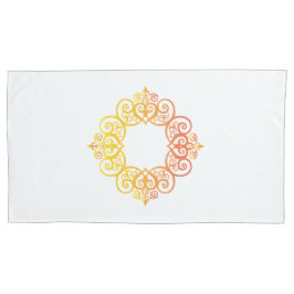 Antiker Zierrahmen Elegante dekorative Umrandung Kissenbezug