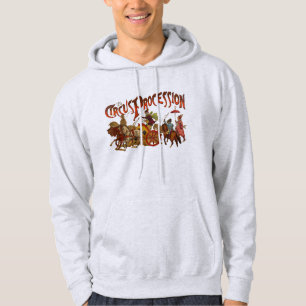 Antiker Zirkus Parade Clowns Hoodie