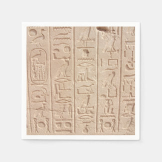 Antikes Ägypten Schriftbuch Napkins Serviette