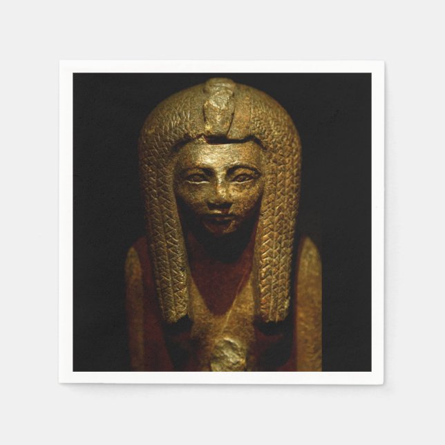 Antikes ägyptisches Kunstpapier Napkins Serviette (Vorderseite)