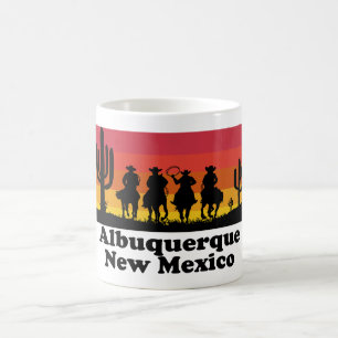 Antikes Albuquerque New Mexico Kaffeetasse