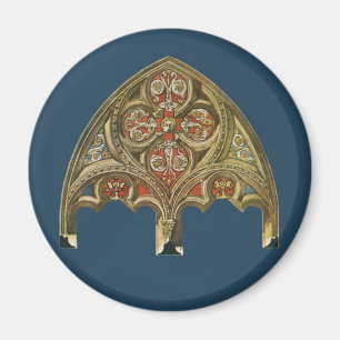 Antikes architektonisches Element, dekorative Böge Magnet