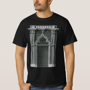 Antikes architektonisches Element, gotisches Porta T-Shirt