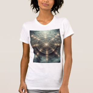 Antikes Arkanes Sigillkreis – Leuchtende Mystiker T-Shirt
