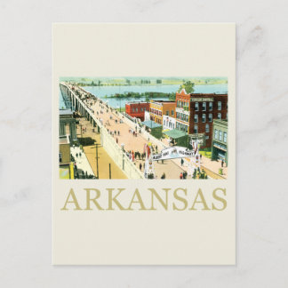 Antikes Arkansas Postkarte