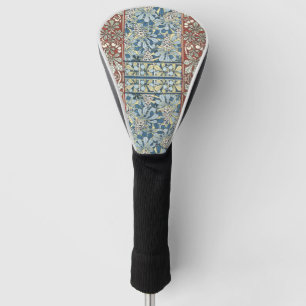Antikes Art Nouveau Muster mit Kastanienblüten Golf Headcover