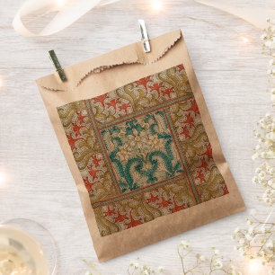 Antikes Art Nouveau-Osterglockenmuster Verneuil Geschenktütchen