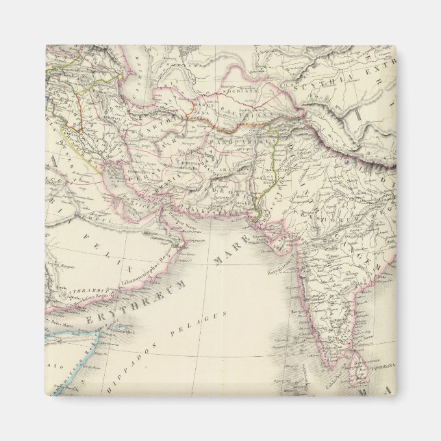 Antikes Asien 2 Magnet (Vorne)