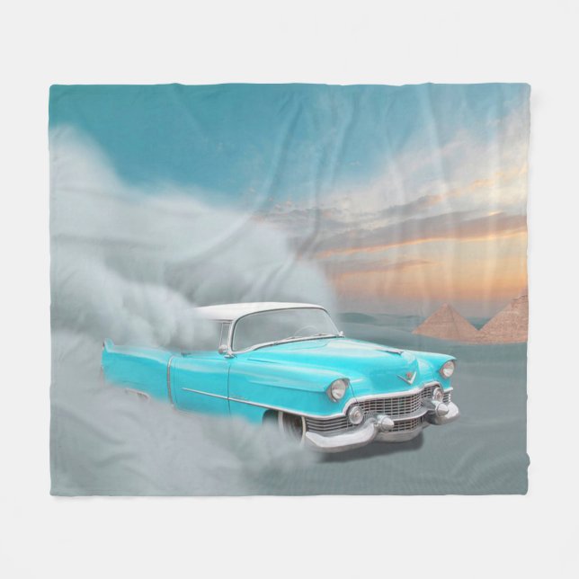 Antikes Auto Fleecedecke (Vorderseite (Horizontal))