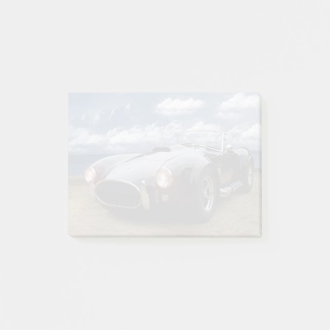 Antikes Auto Post-it Klebezettel (Vorderseite)