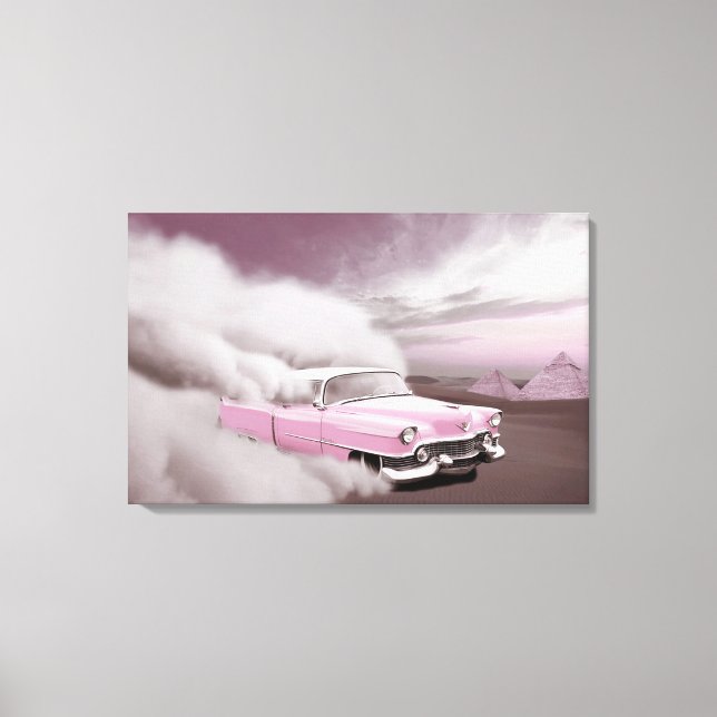 Antikes Automobil Leinwanddruck (Vorderseite)