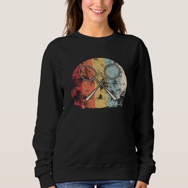 Antikes Badminton Sweatshirt (Vorderseite)