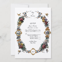 Antikes Barock Rokoko Blumenkartusche RSVP