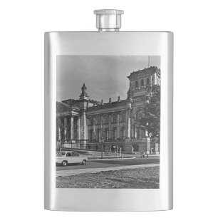 Antikes Berliner Reichstagsparlament Flachmann