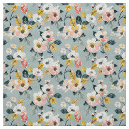 Antikes Blumenmuster-Stoff ohne Naht Stoff